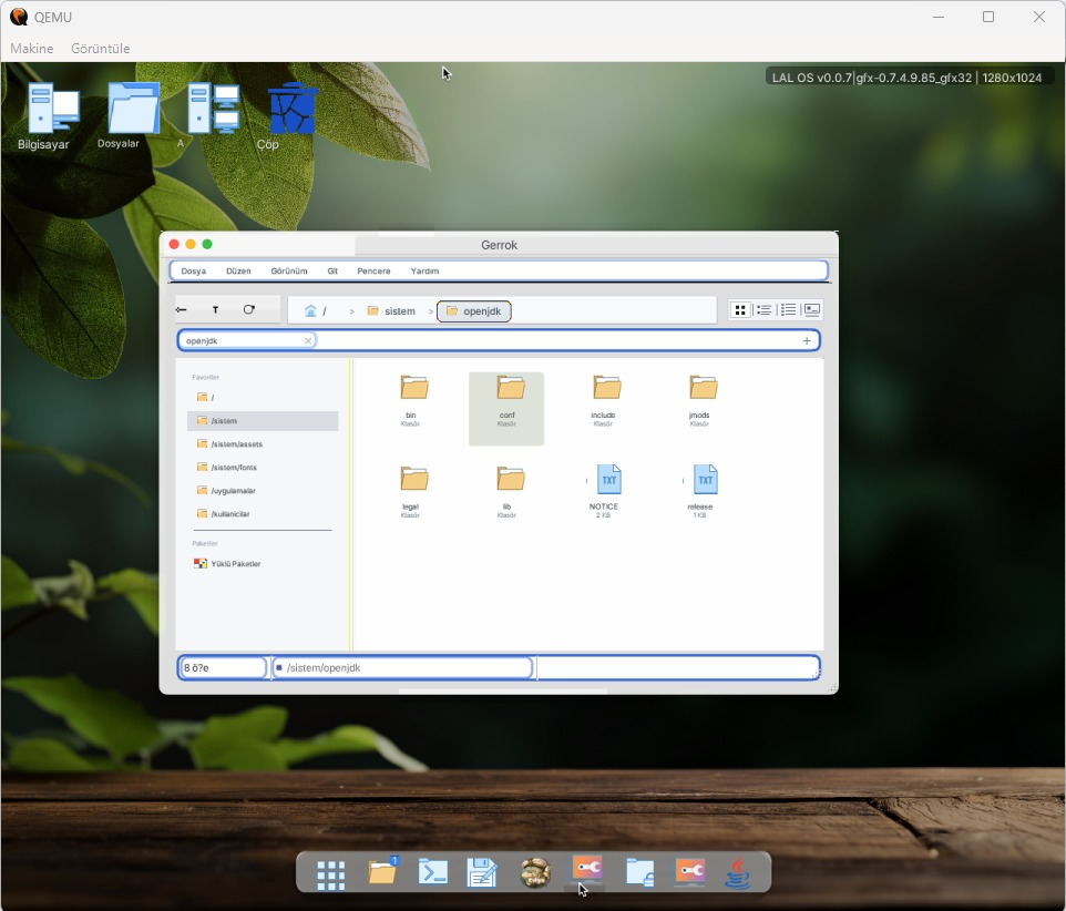 OpenJDK çalışma alanı