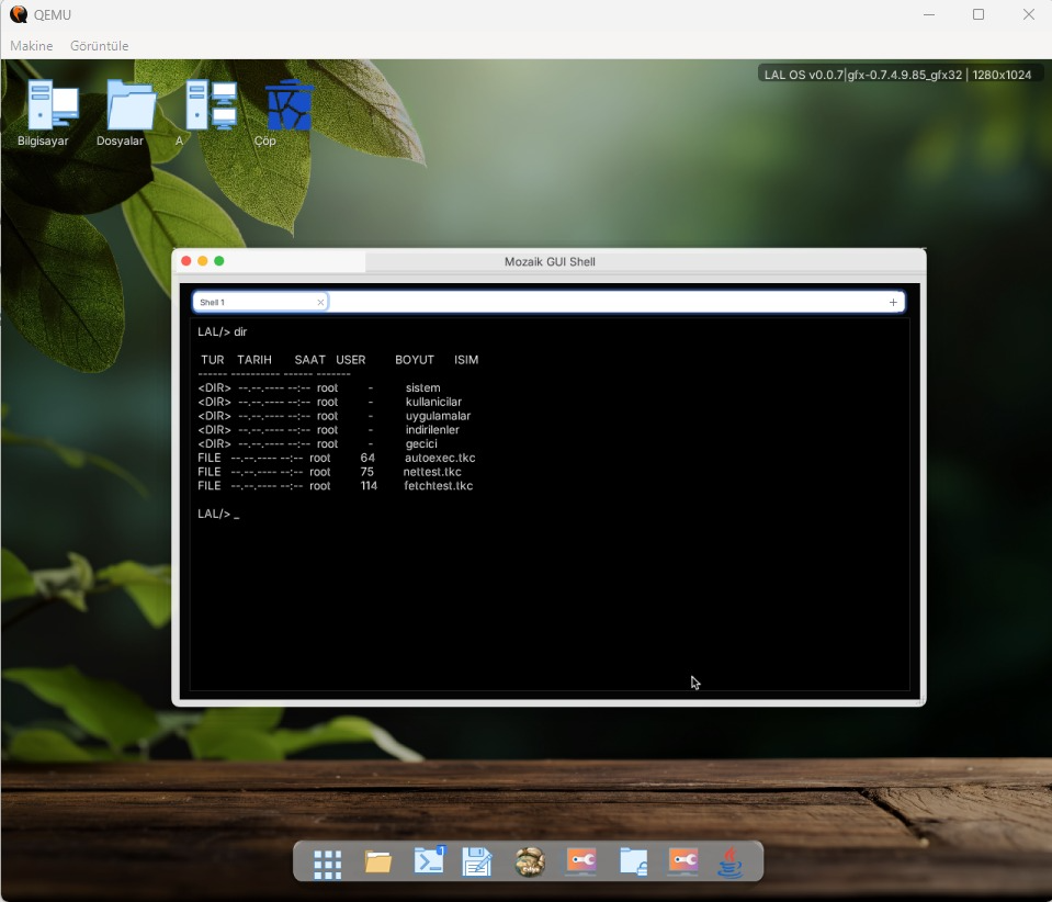 Mozaik GUI Shell